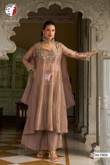 Anju fabrics HU 75035 indo western kurtis wholesale in chennai